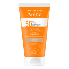 Avene Солнцезащитный флюид с оттенком SPF 50+, 50 мл