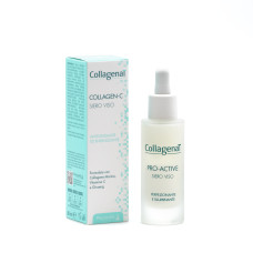 CollagenaT Colagen-C Face Serum Сыворотка для лица антиоксидантная тонизирующая с морским коллагеном, женьшенем и витамином С, 30 мл