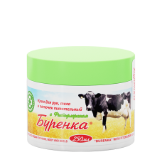 ЛОШАДИНАЯ СИЛА Крем «Буренка» для рук, тела и пяточек с фитофлораном, 250 мл