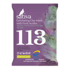 SATIVA Extra Care Маска-гоммаж с фруктовыми кислотами №113, 15 гр