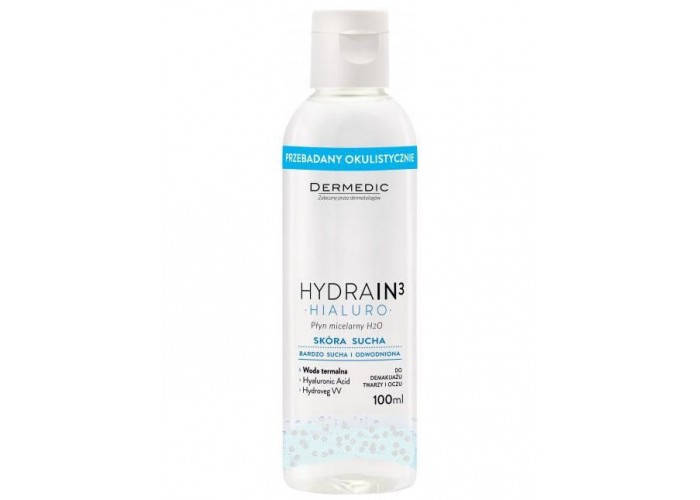 Dermedic HYDRAIN3 HIALURO мицеллярная вода H2O 100 мл