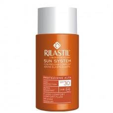 Rilastil SUN SYSTEM Флюид комфорт SPF 30 для чувствительной кожи с pro-DNA complex 50 мл